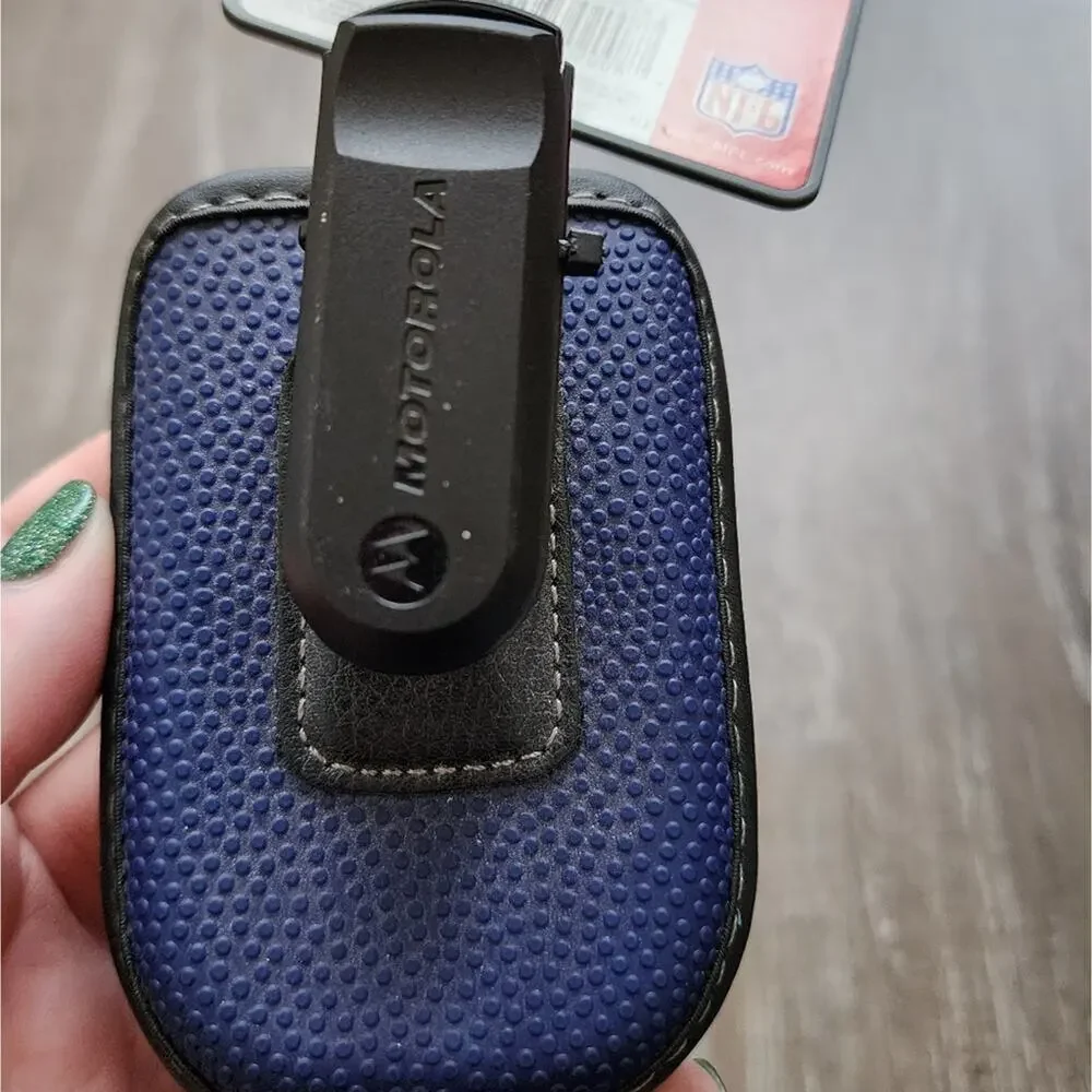 Vintage Dallas Cowboys NFL Motorola‎ Flip Cell Phone Case Belt Clip NEW!!!